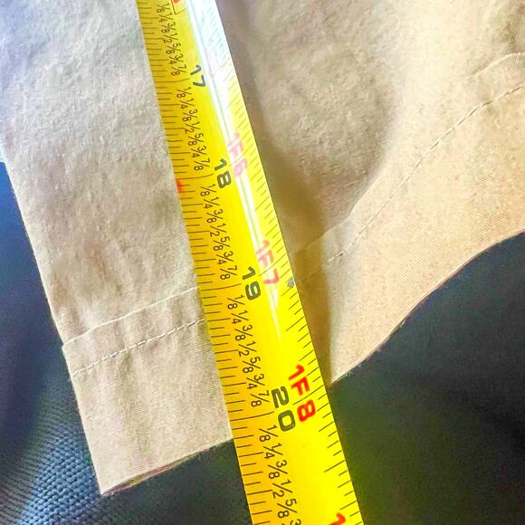 Boulder Creek Trading Co. VTG Tan Mens Button Up Shirt 4XLT w/ Epaulets. - Picture 11 of 12